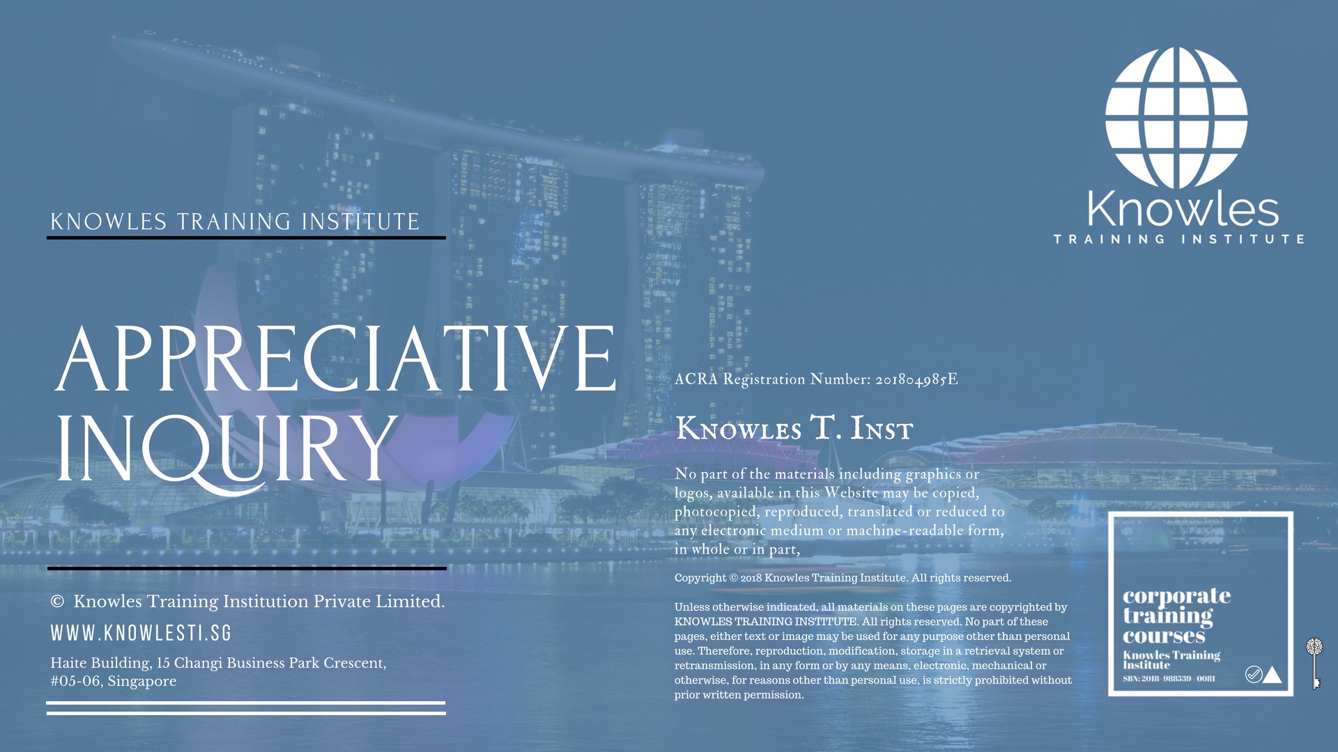 Appreciative Inquiry Training Courses in India