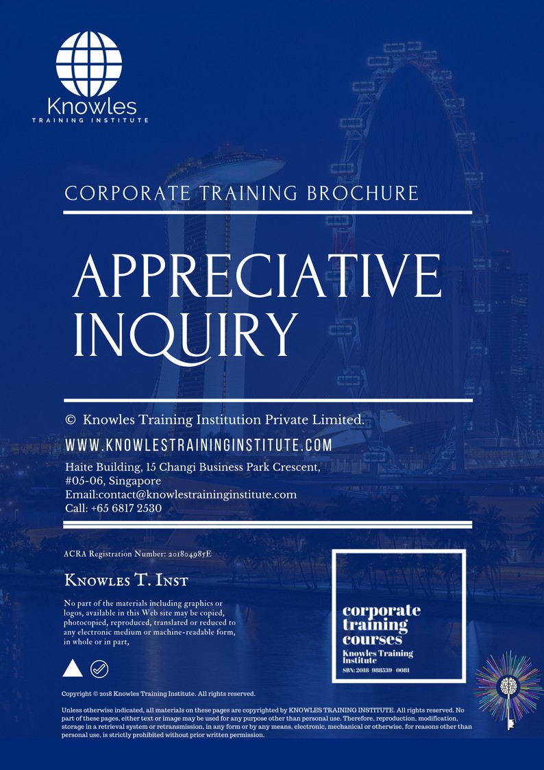 Appreciative Inquiry in India Course Brochure