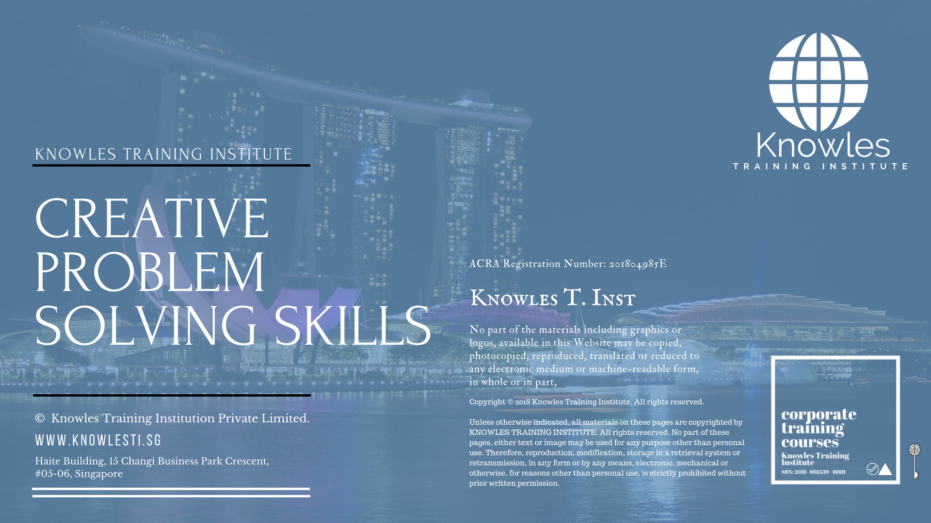 Creative Problem Solving Skills Course in India