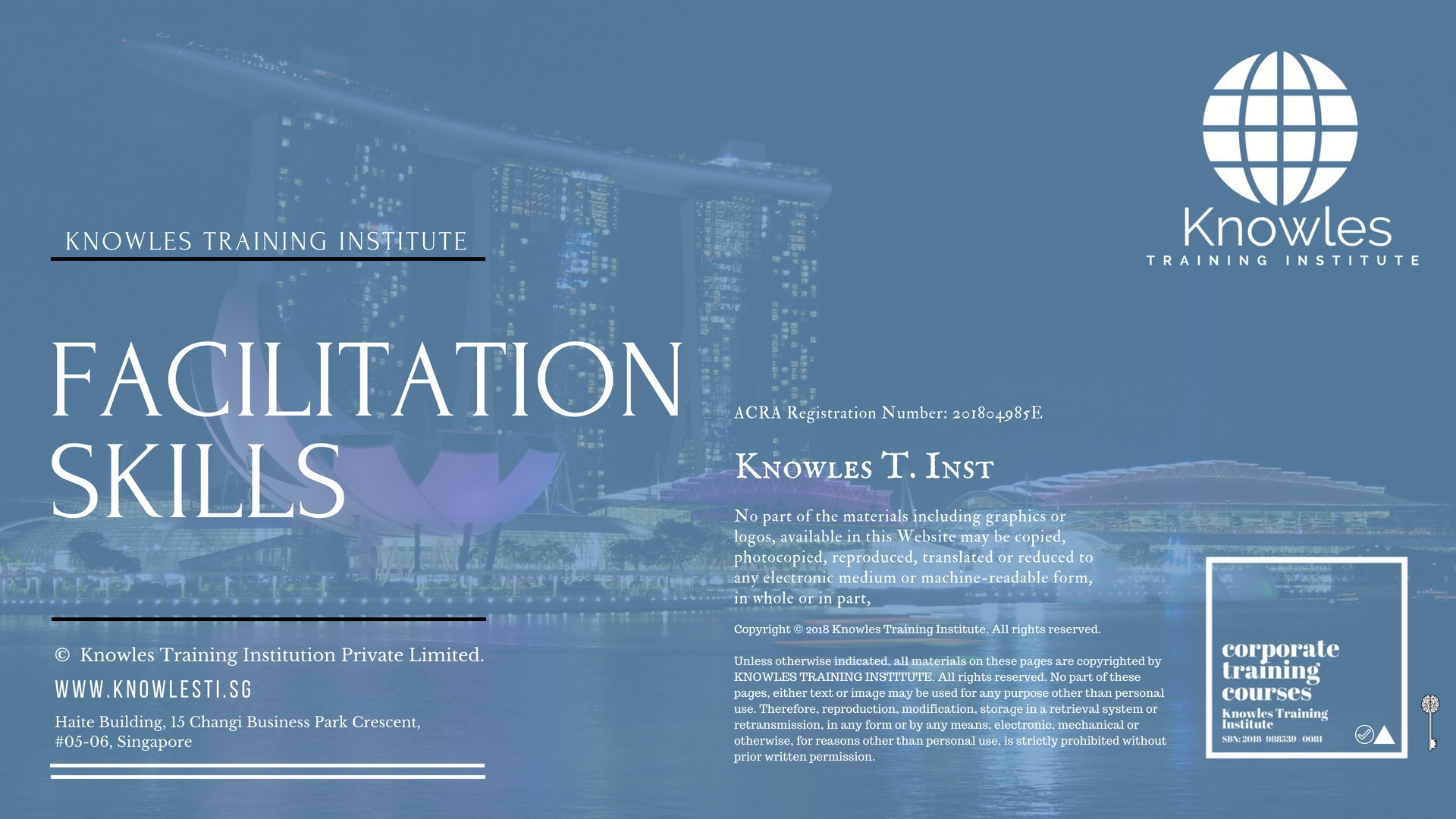 Facilitation Skills Course in India