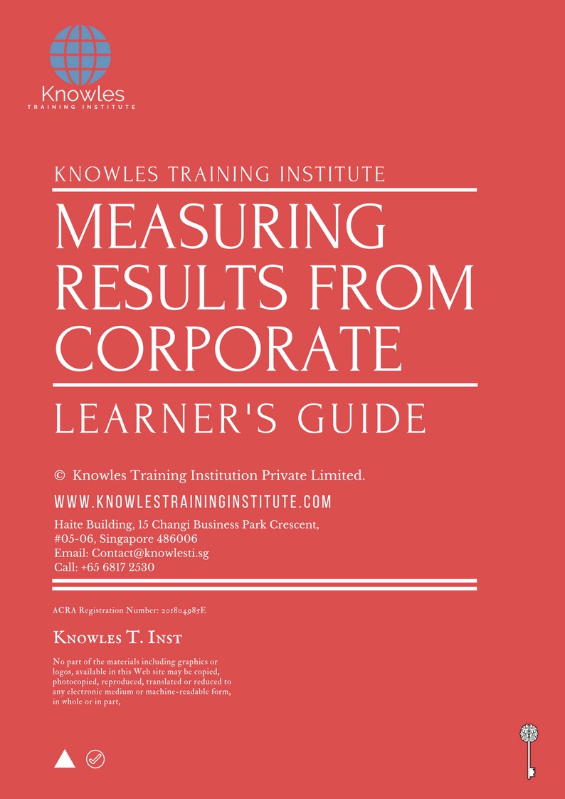 Measuring Results From Corporate Course in India Learner’s Guide